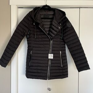 RUDSAK Black Puffer Jacket with Hood